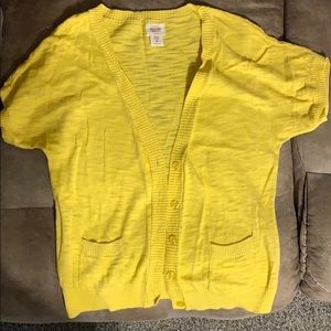 Golden Yellow Cardigan